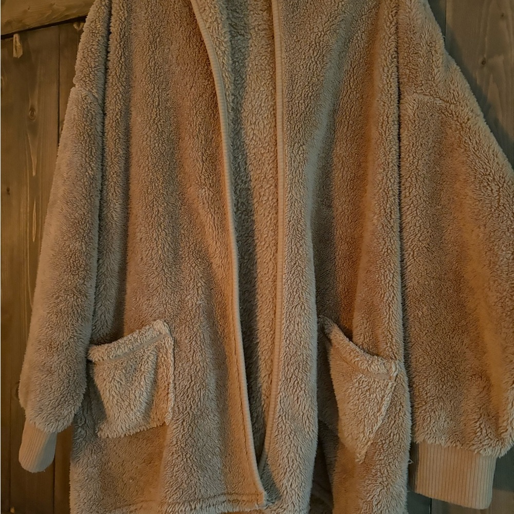 Koolaburra Cozy Tan Teddy Jacket